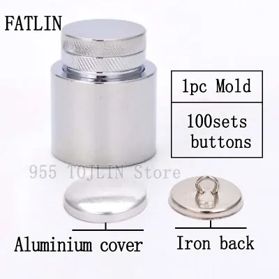 Fabric Covered Button Mold 20L-60L Press Die Assembly Mould Tool Button DIY • $54.25