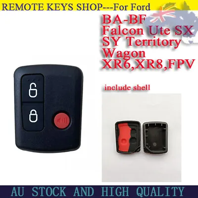 Suitable For Ford BA BF FALCON FOCUS FG 2002-2010 Remote Car Key Shell Case Fob • $5.22