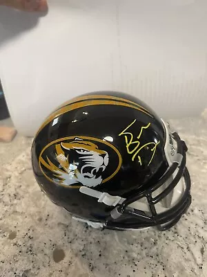 Eliah Drinkwitz Hand Signed Missouri Tigers Mini Helmet W/ Beckett Coa • $134.99