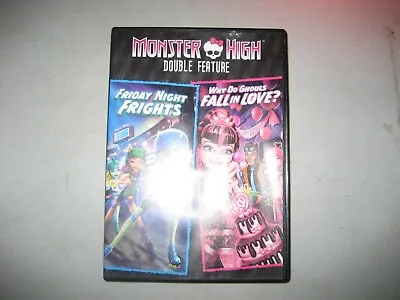 Monster High: Friday Night Frights / Why Do Ghouls Fall In Love? Shelf1B DVD~  • $8.70