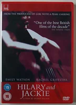 Hilary & Jackie / Emily Watson / Jacqueline Du Pre Bio Pic Film 4 2007 / R2 Pal • £3.99