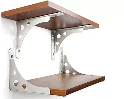 304 Stainless Steel Heavy Duty “L” Decorative Shelf Bracket Corner Brace Supp... • $17.90