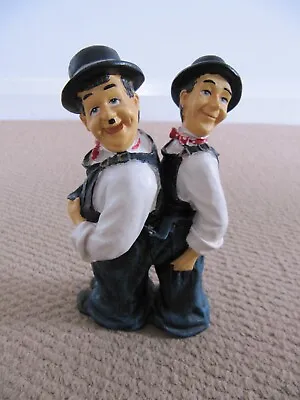 LAUREL & HARDY FIGURINE - 'THE SAME TROUSERS' - HEIGHT 155 Mm • £15