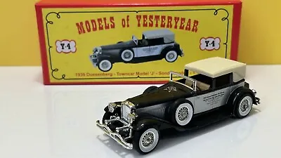 Matchbox Moy Code 2 1930 Duesenberg Town Car Usa 24th Annual Matchbox Show 2005 • £39.95