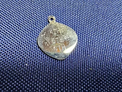 Grandma Grabe's Vintage Roc Sterling Silver Madison 4th 5th 6th 1999 Tag Pendant • $0.75