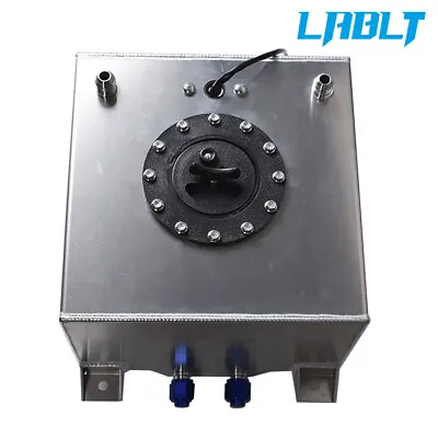 LABLT 5 Gallon Fuel Cell Gas Tank Aluminum + Level Sender Drift/Polished • $61.91