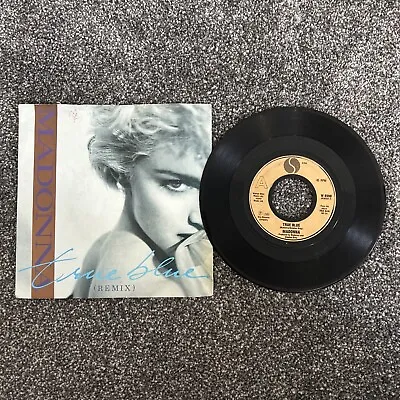 Madonna - True Blue Remix / Holiday Sire Records 7” Vinyl 1986 W 8550 • £7.95