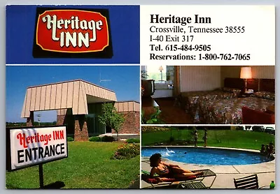 Postcard Heritage Inn Crossville Tennessee  G 13 • $4.89