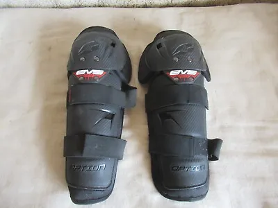 EVS Option Adult Motocross MX ATV Knee/Shin Guards One Size Fits All Black Nice • $24.99