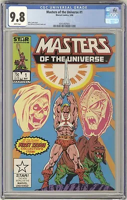 Masters Of The Universe #1 CGC 9.8 HIGH GRADE Marvel Star Comic He-Man Skeletor • $46.67