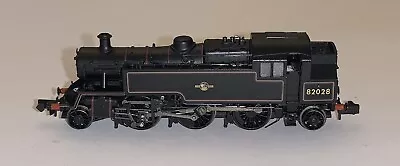 Farish (372-327) Class 3MT  2-6-2 Tank '82028' In BR Lined Black- DCC Ready • £83.35