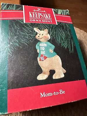 Hallmark Keepsake 1991 Mom To Be Ornament  • $15