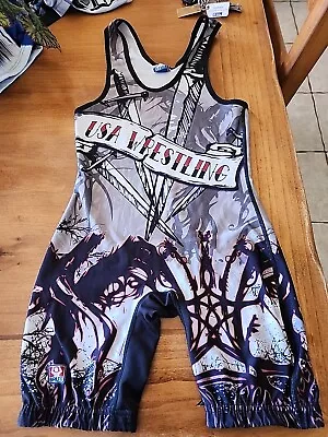 USA Wrestling Adult Small Singlet  No Shoes • $30