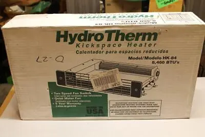 Hydrotherm HK-84 1.75-ft 8460-BTU Hydronic Kickspace Heater - NEW ~ • $284.95