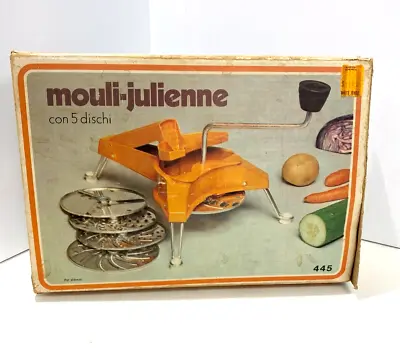 Vintage Moulinex 445 Super Salad Maker With 5 Blades • $48