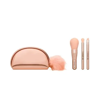 Mac Snow Ball Brush Kit Mini & Brush Bag - #421SE; #535SE; #560SE - New • $19.76