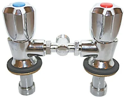 Mini Hot Cold Shower Mixer Tap Chrome Plated Brass Boat Caravan RV • $149.95