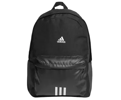 Adidas 27.5L Classic Badge Of Sport 3-Stripes Backpack School/Work/Gym FREE SHIP • $35.99