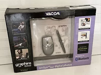 NEW Wacom Graphire Wireless Bluetooth 6x8 Tablet Mouse Digitizer CTE-630BT • $59.99