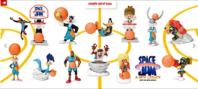 2021 McDONALD'S Space Jam New Legacy Lebron Warner Bros HAPPY MEAL TOYS Or Set • $1.99