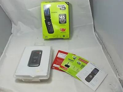 ZTE (Z233VL) Straight Talk Wireless PagePlus Prepaid Flip Phone W/Original Box • $39.95