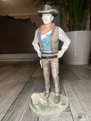 'John  Wayne Figurine Ornament With Gun  9.5” High • £57