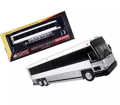 2001 MCI D4000 Coach Bus Plain White Vintage Bus And Motorcoach Collection To By • $61.41