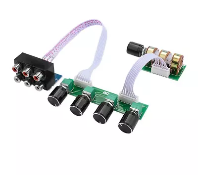 Amplifier Tone Board Independent Passive Preamp 6 Channels Volume Adjustment 5.1 • $37.39