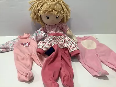 Tinkers Soft Doll Wool Hair With 3 Tinkers Outfits & 1 You And Me Outfit 30CM • $24.95