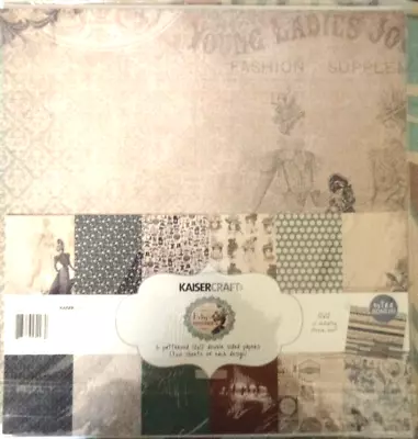 Kaisercraft  Betsy's Couture 12  Scrapbook  Paper  -Vintage Tones • $8.95