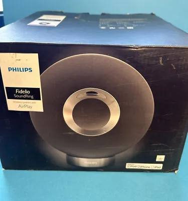 Philips Fidelio SoundRing Wireless Speaker DS3880W/10 For Apple IPhones IPads • £65