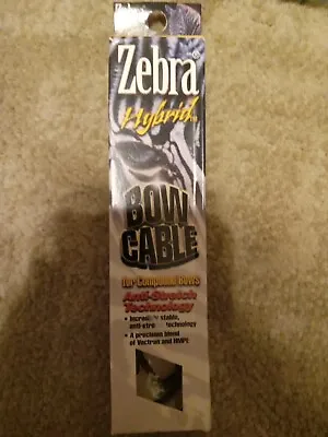 Zebra Hybrid Cable Mathew’s Switchback XT 33 1/2 Replacement Compound Bow String • $4.99