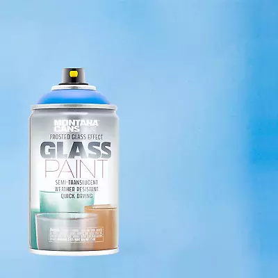 Montana Cans Montana EFFECT Glass Spray Paint FROSTED - MATT BAY BLUE 5 Fl Oz  • $19.46