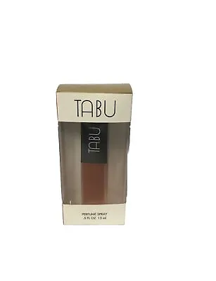 TABU By Dana 15 Ml/ 0.5 Oz Perfume Spray New In Box Vintage Scent • $0.01