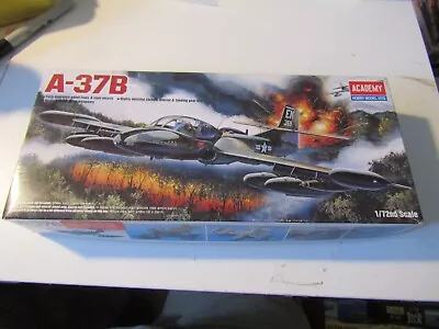 Academy A-37B  Model Airplane Kit 1/72 12461  Free Shipping • $16.99