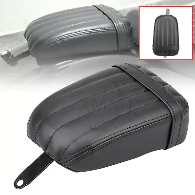Motorcycle PU Leather Rear Passenger Seat Pillion For Harley Softail Street Bob • $40.98