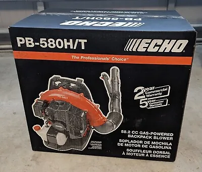 Echo Pb-580t 58.2 Cc Back Pack Blower With Tube Mounted Throttle 510 Cfm • $384.99