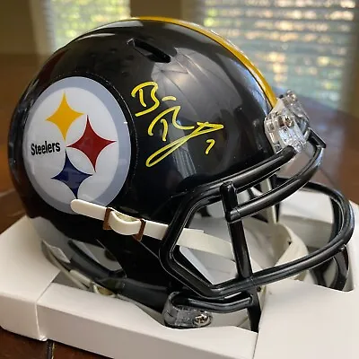 Ben Roethlisberger Autographed Signed Pittsburgh Steelers Mini Helmet Fanatics • $137.50