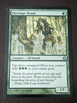 Heritage Druid - Magic The Gathering MTG Collectible Card Game • $2.99