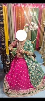 £80 • Buy Asian/Indian Mehndi Wedding Dress/Lengha 