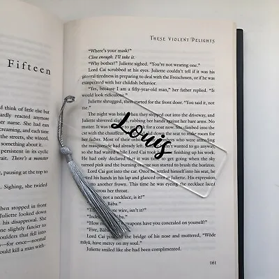 Personalised Bookmark Page Marker Identifier Book Lover Bookworm Gift For Reader • £4.20