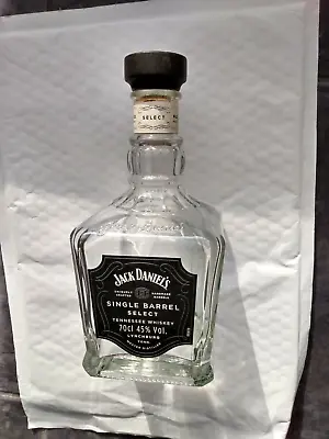 Jack Daniels Single Barrel Select Bottle 70CL  45% VOL Empty BOTTLE • £8.99