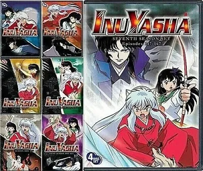 Inuyasha Complete Series Seasons 1-7 DVD Collection New Sealed Free Fast Shiping • $40.95