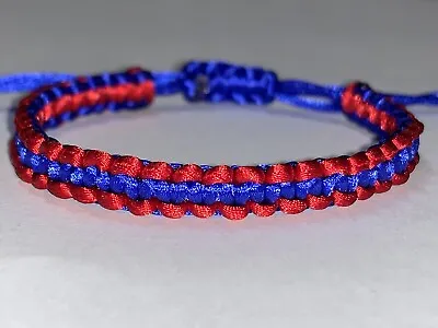 Barcelona Football Club Braided  Bracelet/ Wristband NYLON Football Bracelets • $10.33