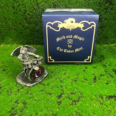 Tudor Mint Myth & Magic Pewter  Dragon  3166    Lets Go Man  By Mark Locker • £37