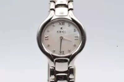Ebel Beluga Women's Watch 25MM Steel Vintage Pearl Diamonds 9976411 Pretty 2 • £691.05