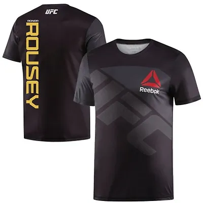 Authentic Reebok UFC MENS Ronda Rousey Champion Combat Jersey UFC 207 T-shirt  • $23.99