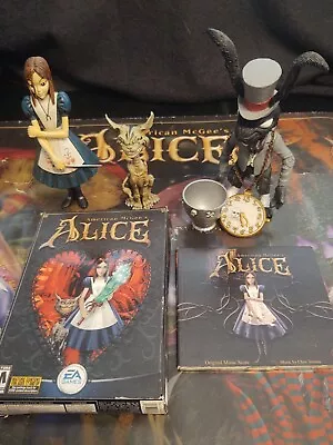 American Mcgees Alice Figures Game Soundtrack And Rare Poster. • $350