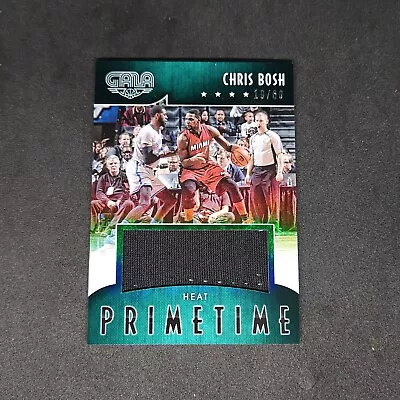 2015-16 Panini Gala Chris Bosh Primetime Patch 19/60 #21 Miami Heat Raptors • $14.99