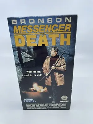 MESSENGER OF DEATH 1991 VHS Charles Bronson MEDIA Cannon • $5.06